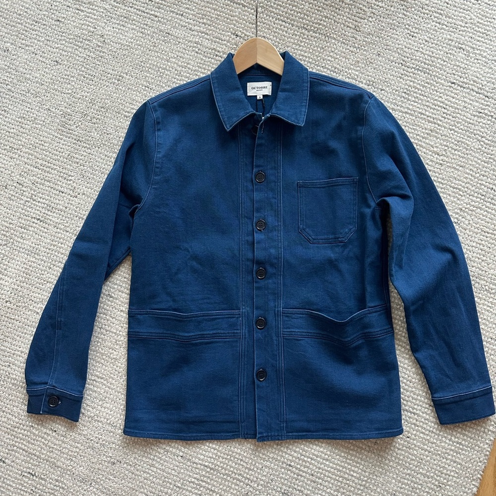 NEW with Tags, Octobre Editions iconic Will Jacket, a light cotton chore coat.